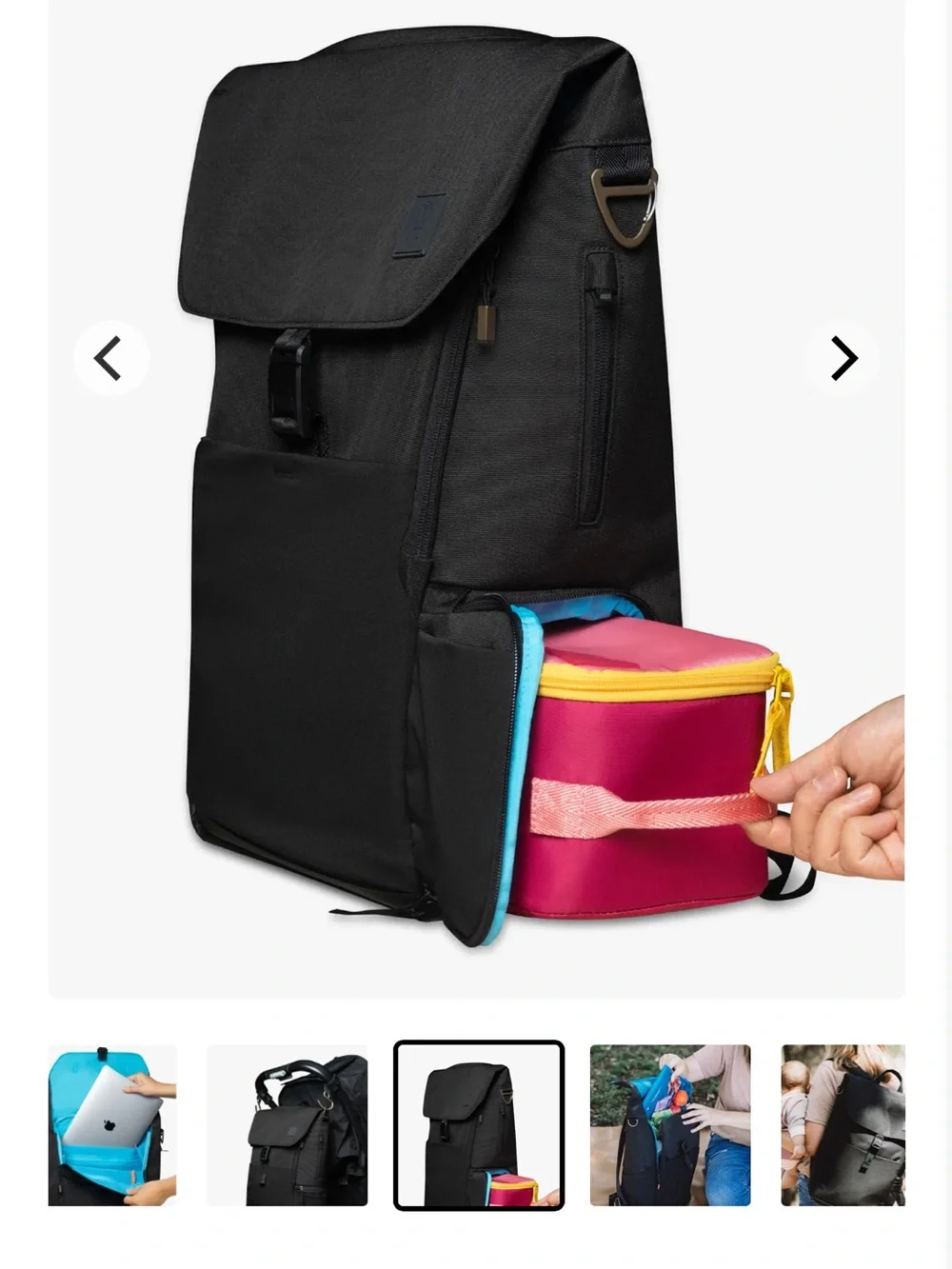 🩵 Huhu Everyday Diaper Backpack Great Men’s Diaper Bag